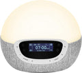 Lumie Bodyclock Shine 300 - Wake-up Light Alarm Clock with Radio, 15 Sounds and Sleep Sunset, White