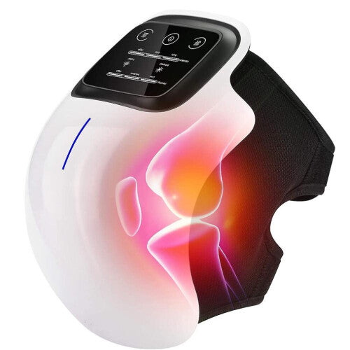 Cordless Knee Massager, Powerful Battery Infrared Deep Heat For Knee Joint Pain Relief