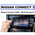Nissan Connect 3 Europe V7 Map SD Card 2022-2023 KE288-LCNKEV7 Navigation Update