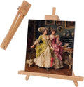 Aselected Easels Wooden 45cmAdjustable Tabletop Art Display A Frame Ease Adjustable Canvas Mini Easel Stand Easel Stand for Painting Sketchingdisplay Exhibitionkids Arts Crafts