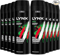 Lynx Africa Deodorant for Men, Body Spray, Deodorant Spray with 48 Hours High Definition Fragrance of Geranium and Vanilla Scent, 200ml (Pack of 10)