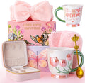 Gifts for Mum Mothers Day Mums Birthday Gifts from Daughter Son 3D Tulip Best Mum Ever Coffee Mug Gift Set for Mums Mother Unique Self Care Pamper Gift Basket for Mothers Step Mother