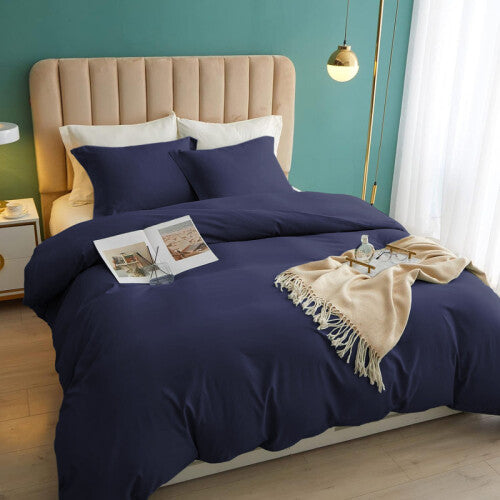 (Blue, Single(135x200cm)) Demon Hunters Kpop Digital Print Duvet Cover Pillowcase Bedding Set Bedroom