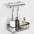 pickpiff Shower Caddy Hanging Organiser Storage - Shower Shelf No Drilling Shower Organiser Hook Over Rack Shampoo Holder for Shower Accessories Stainless Steel Rustproof