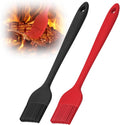 2Pcs Pastry Brushes, BPA-Free Basting Brush Nonstick Silicone, Heat Resistant Cooking Brush for Baking, Barbecue, Grilling, Healthy One-Piece Design Oil Brush