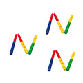 Gymnastics Stick Relay Wand for Outdoor Relay Race Competitions - 3ft Colorful Ribbon Relay Race Supplies