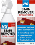 HG Stain Remover Extra Strong, Carpet & Upholstery Cleaner with Oxygen – 500ml
