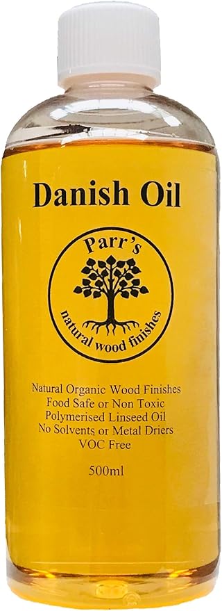 Danish Oil 500ml - Voc Free & Environmentally friendly -Chopping Boards and Internal Woodwork