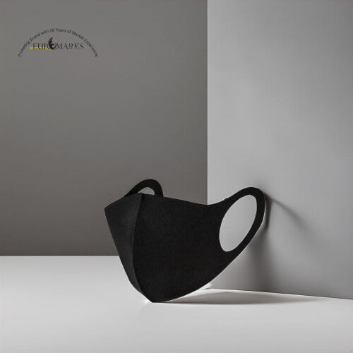 6 x Black Face Mask Reusable Washable Breathable Dust Mouth Cover UK
