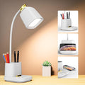 LED Desk Lamp with USB Charging Port Touch Control 3 Color Modes, Stepless Dimming,Eye-Caring LED Table Lamp for Home,Office,Bedroom,Reading,Work,Study, 5V, 2.4A[Energy Class G]