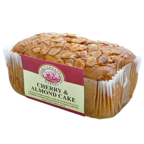 Riverbank Bakery Cherry & Almond Loaf Cake - 6x400g