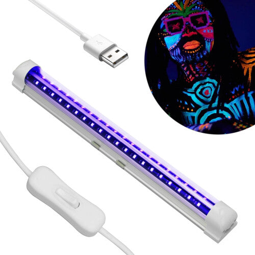 USB LED UV Ultraviolet Strip Tube Light 40 Leds Bar Club Party Lamp Blacklight