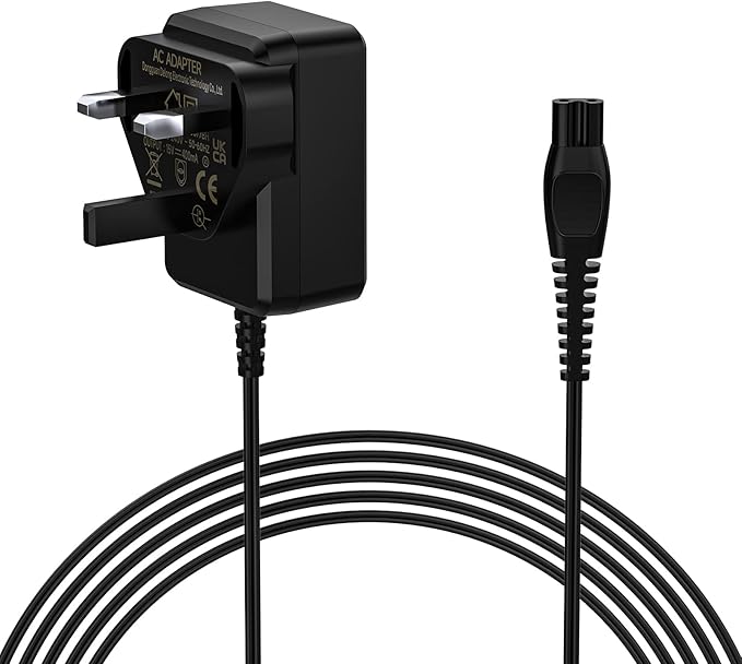 15V Charger Compatible with Philips Shaver HQ8505 Charger for Norelco Series 3000/5000/7000/9000 MG5750 MG7710 BT3210 BT5502 Power Cable