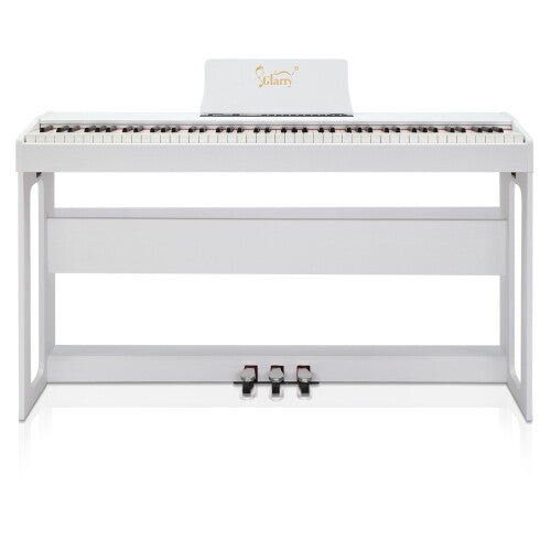 Glarry GDP-104 88 Keys Full Weighted Keyboards Digital Piano with Furniture Stand