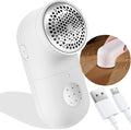 Fabric Shaver, Electric Lint Remover, USB Rechargeable Wool Defuzzer, Cordless Sweater Shaver, Debobbler for Clothes (2.0 Pro,White)