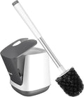 SetSail Toilet Bowl Brush and Holder Automatic Toilet Brushes for Bathroom with Holder Ventilated Toilet Cleaner Brush for Toilet Scrubber Cleaning