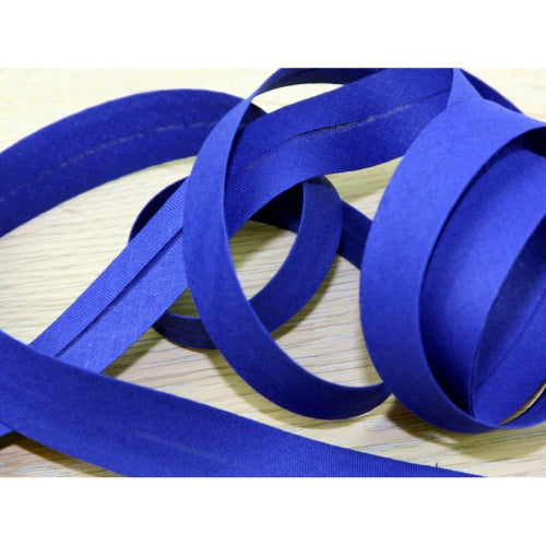 Prym 20mm Cotton Bias Binding Tape Royal Blue - per metre