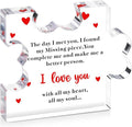 Valentines Unique Gifts for Her Him, Acrylic Puzzle Presents for Women Men, Valentines Day Gifts for Girlfriend Boyfriend Wife Husband on Anniversary Christmas