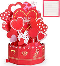 Happy Valentine's Day Cards for Her & Him, Surprise Pop Up Valentines Day Gifts Cards Filled with Love, Romantic Valentine's Greeting Card for Lovers Couples Wife Husband Girlfriend Boyfriend