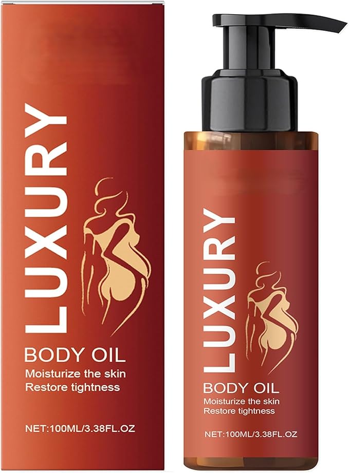 Magic Firming Body Oil, Glow Remedy Oil Skin Tightening with Soybean & Rosehip - Compact Luxury Bo-dy Oil Lotion to Plump Moisture, Reduce Fine Lines, Lift Sagging Skin & Boost Radiant Glow (100ml)