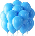 50 Pcs Latex Balloons, 10 Inch, Perfect for Parties & Weddings (Blue)