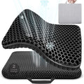 Vmingo Gel Seat Cushion, Thick Big Breathable Honeycomb Design Egg Gel Cushion,Double Thick seat Cushion, Ergonomic Support Pressure Cushion, for Car Office Home Wheelchair Chair