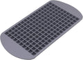 DBOO 160 Grids Silicone Ice Cube Tray Mini Square Ice Cube Mold Reusable Flexible Ice Mold Non Breakable Ice Cube Making Tool for Whiskey, Cocktail, Milk, Juice, Chocolate and Other Drink
