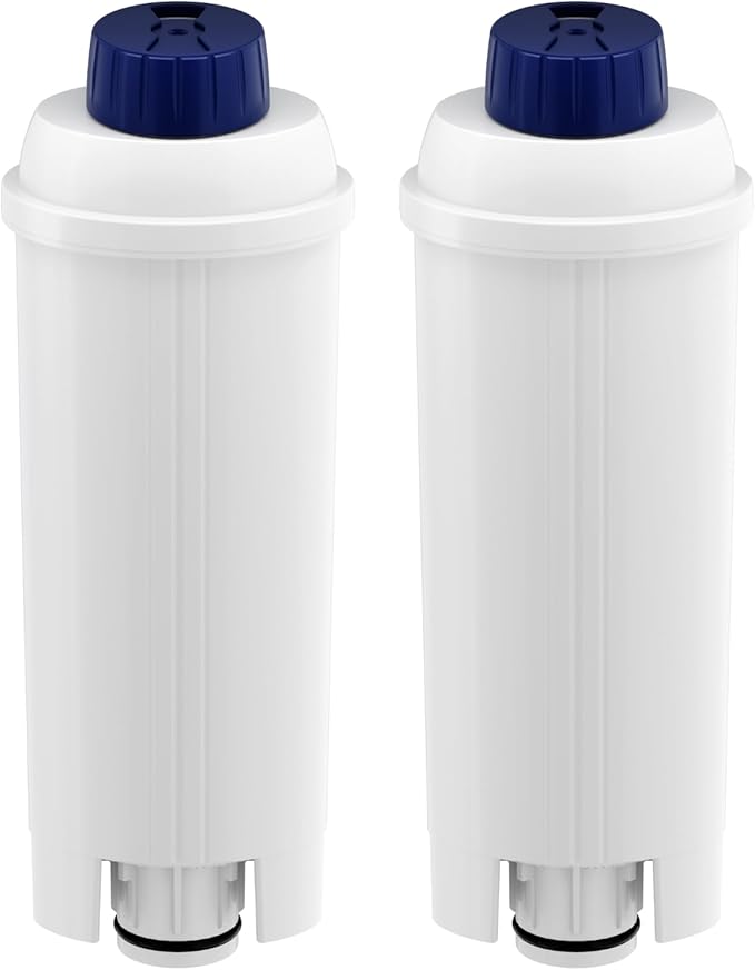 2 Pack Water Filter for Delonghi Coffee Machine DLSC002, fits De'Longhi ECAM, Esam, ETAM Series.