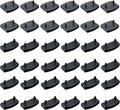 36 Pcs bed slat, replacement bed slat end clip,plastic bed slat holders caps 55mm,24 ends and 12 center,for double/single bed and king size replacement support cap