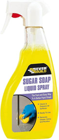 Everbuild Sugar Soap Ready to Use Spray – Removes Grease, Grime and Nicotine Stains – Powerful Formula – 500 ml