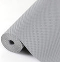 Hersvin Shelf Liners, 20in x 20ft Kitchen Drawer Mats, Non-Adhesive EVA Cupboard Protector, Cabinet Lining (Light Gray/Dot)