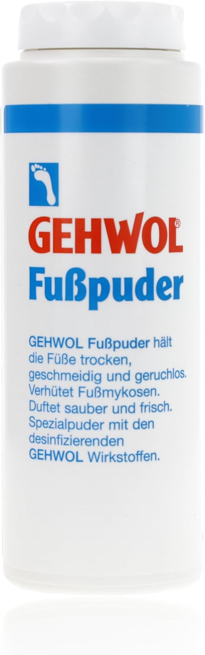 Gehwol Foot Powder Odourless Antibacterial Talc 100Gm Prevents Atheletes Foot Can Be Used For Feet Shoes & Socks