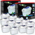2 x 6 PK (12 Filters) of Universal Water Filter Cartridges Compatible to Brita® Maxtra+® Plus, Maxtra Pro® All-in-1, Marella® Jug, Brita® Kettle, Refill