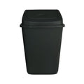 VTL® 60 Litre Black Plastic Swing Bin Durable For Kitchen And Home Waste