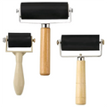 3 Pack Rubber-Roller Brayer Rollers 1.4/2.4/4 Inch Art Craft Roller for Printmaking,Ink,Wallpapers Stamping Gluing Tools