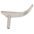 Curved Wood Lathe Tool Rest 6in, 5/8in Diameter Steel