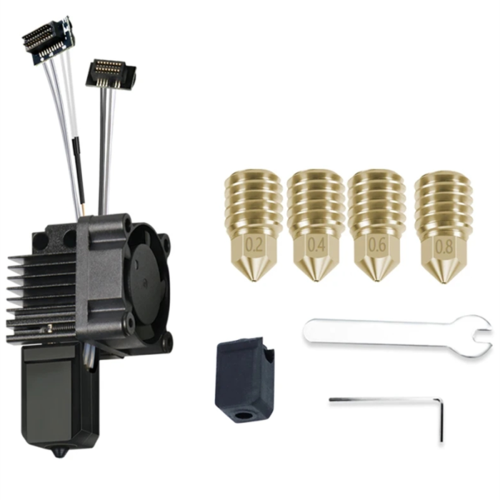 Complete Hotend Assembly for P1P/P1S with Fan Upgrade 2.0 â€“ Premium Nozzle, Compatible with Bamboo Lab P1 Carbon