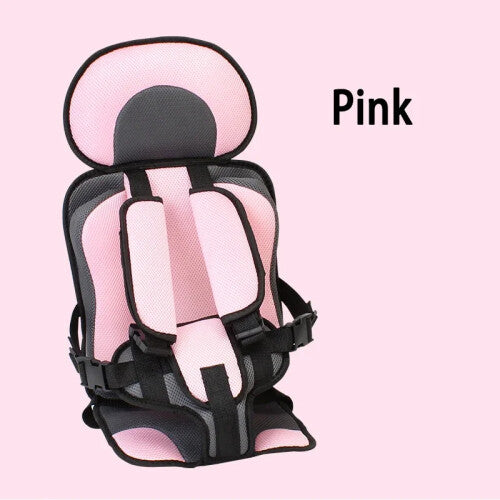 (488813) Child Safety Seat Mat for 6 Months To 12 Years Old  Baby Car Seat Cushion Adjustable Stroller