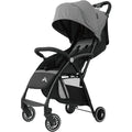 (Grey) Lightweight Folding Baby Pushchair for Toddlers