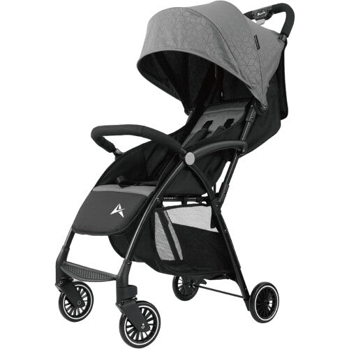 (Grey) Lightweight Folding Baby Pushchair for Toddlers