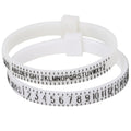 Adjustable Finger Ring Sizer Pair UK and US Sizes Measure Gauge Jewellers - By TRIXES