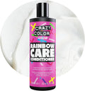 Crazy Color Rainbow Conditioner for Dyed & Bleached Hair Nourish, Protect & Cleanse. Preserve Hair Colour, Pigment Compatible 250 ml