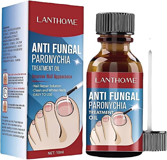 Fungal Nail Treatment – Nail Fungus Treatment for Toenail, Powerful Nail Fungal Treatment with Antifungal Formula, Prevents Recurrence, Nail Strengthener - Ideal for Severe Infections - 10ml