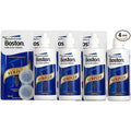 Boston Simplus Multi-Action Solution, 4x 120ml Contact Lens Solution Rigid Gas Permeable Contact Lenses Clean, Disinfect Condition with 4x Lens Cases