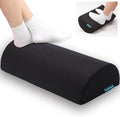Ergonomic Foot Rest Cushion Foot Stool Under Desk with Massage Dots, Footrest Office with Washable Cover & Portable Handle, for Home Working& Office & Travel, Relieve Leg, Knee and Back
