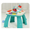 Baby Activity Table: Sensory Learning Toy with Colorful Lights & Music, Floor or Desk Use, Safe ABS Plastic (6+ Months)