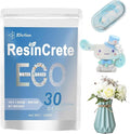 JDiction ResinCrete, 1000g Water Based Casting Resin for Beginners, 20-30 Min Fast Curing Terrazzo Resin, Self Leveling, Easy Mix Casting & Coating