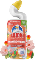 Duck Deep Action Gel Toilet Cleaner Liquid, Removes Limescale, Long Lasting Fragrance, Mango Verse, 750ml