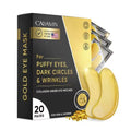 (24) 24K Golden Under Eye Patches - Luxurious Collagen Eye Masks