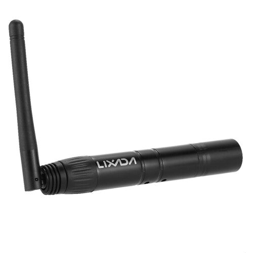 Lixada 2.4g Ism Dmx512 Wireless Male Xlr Transmitter Receiver Led Lighting For Stage Par Party Light With Antenna